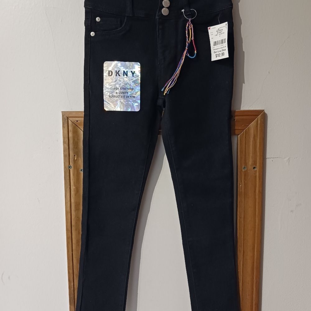 DKNY super stretchy black jeans